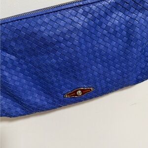 Elliott Lucca Vibrant Blue Woven Bag